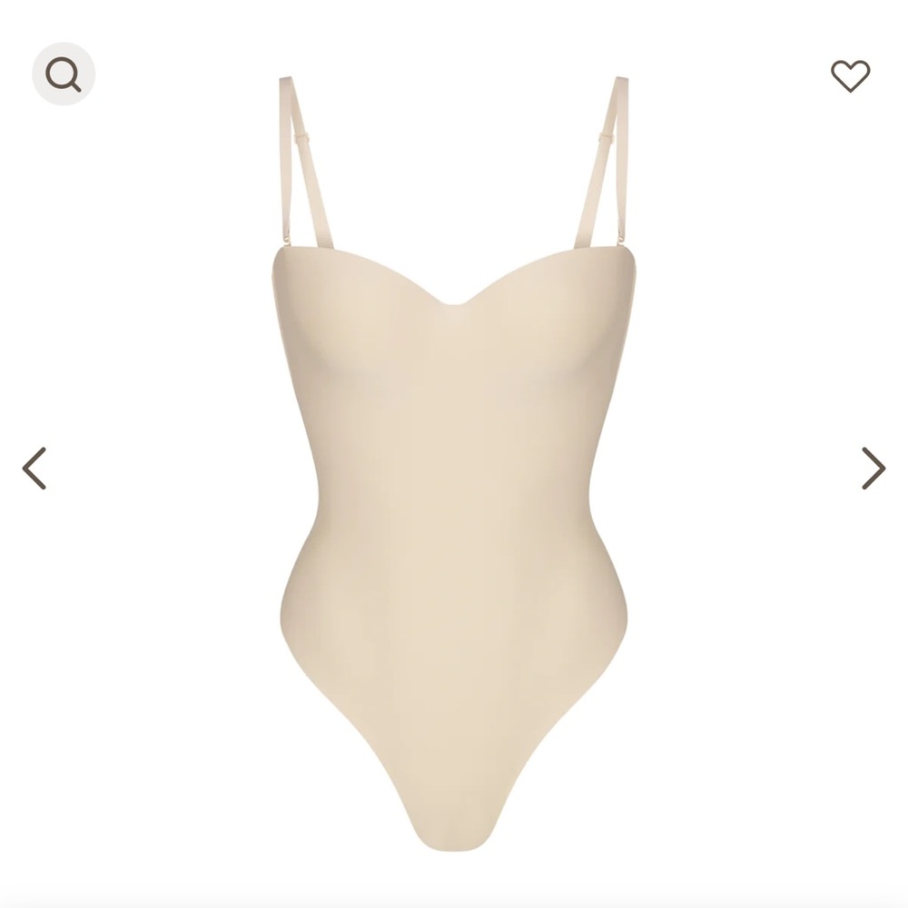 Skims Body Underwire Thong Bodysuit